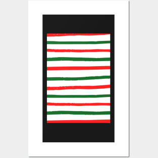 Elf Stripes Posters and Art